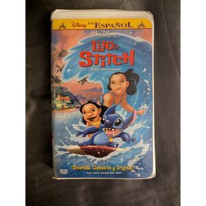 Disney Lilo & Stitch VHS en Español Spanish Version